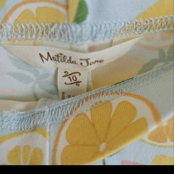 Matilda Jane Orange You Glad shorties size 10 - Picture 2 of 3
